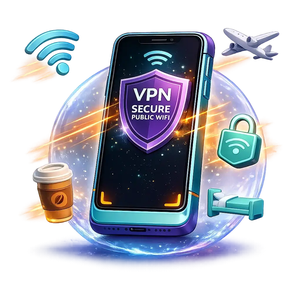 Sicheres öffentliches WLAN in den VAE mit kostenloser VPN-Verschlüsselung