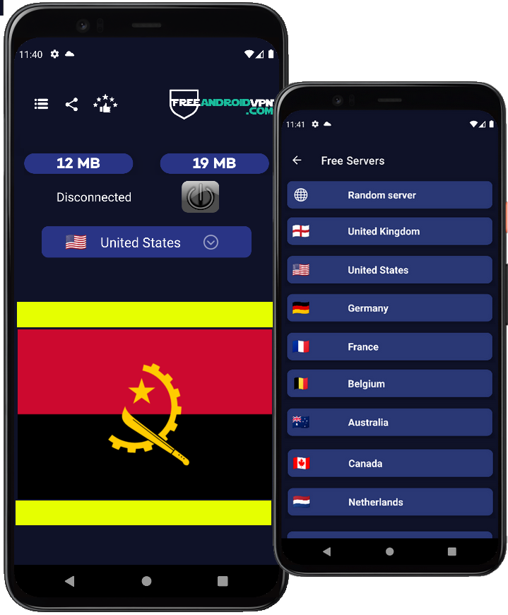 Free Angola VPN for Android