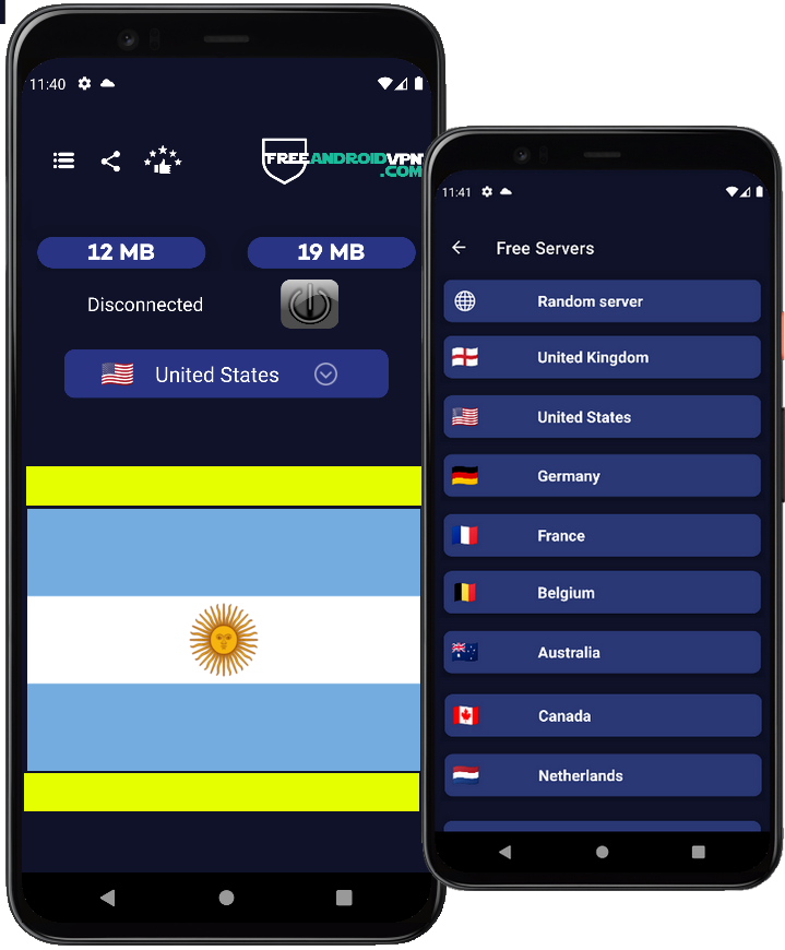 Free Argentina VPN for Android
