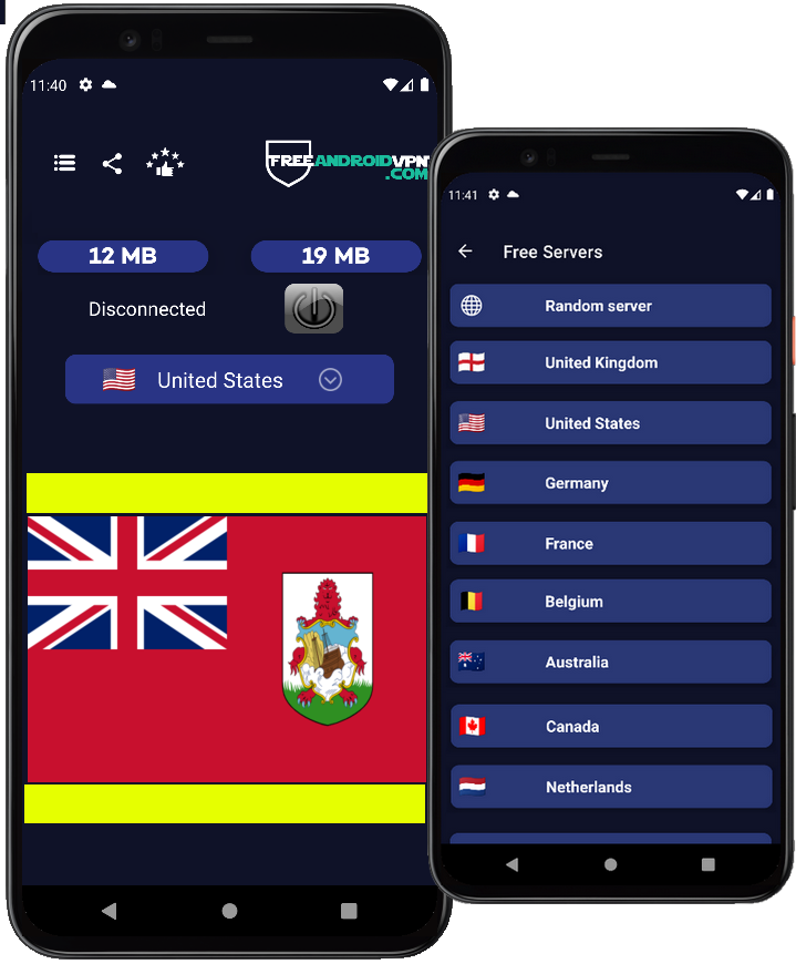 Free Bermuda VPN for Android