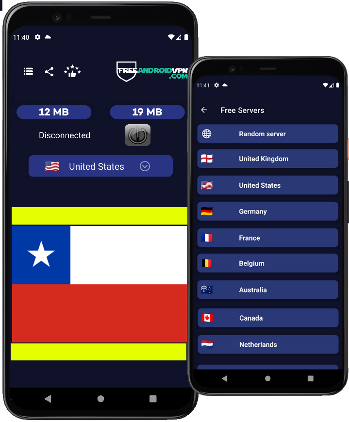 Free Chile VPN for Android