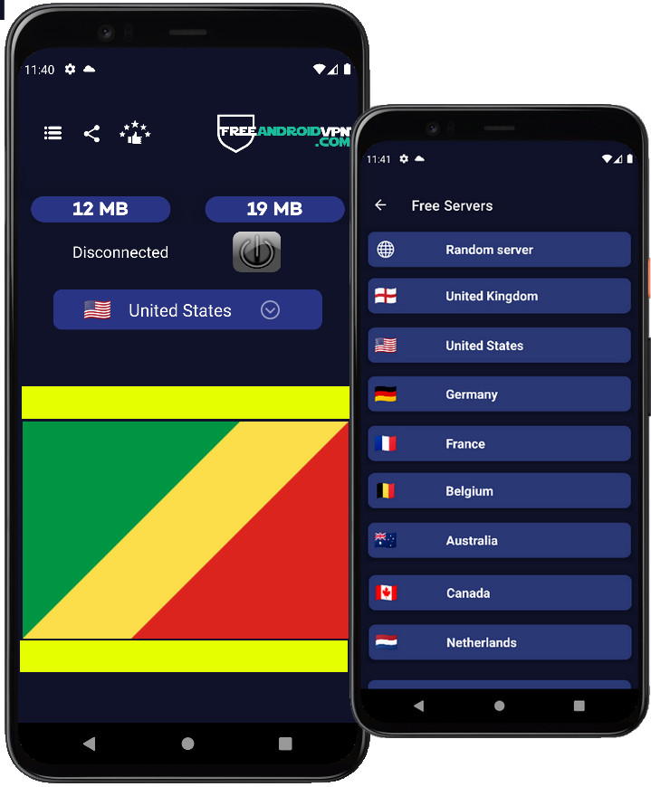 Free Congo VPN for Android