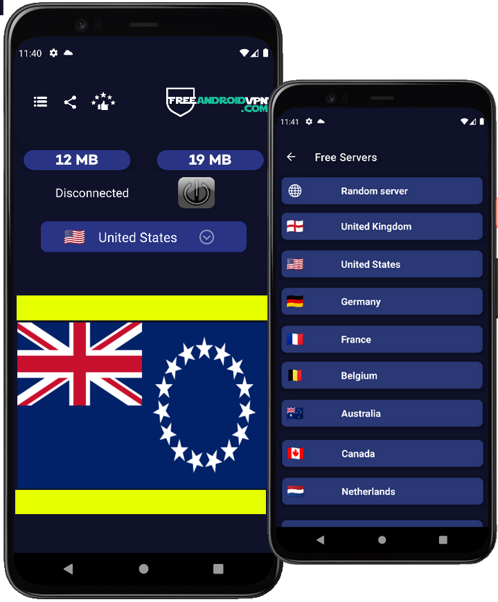 Free Cook Islands VPN for Android