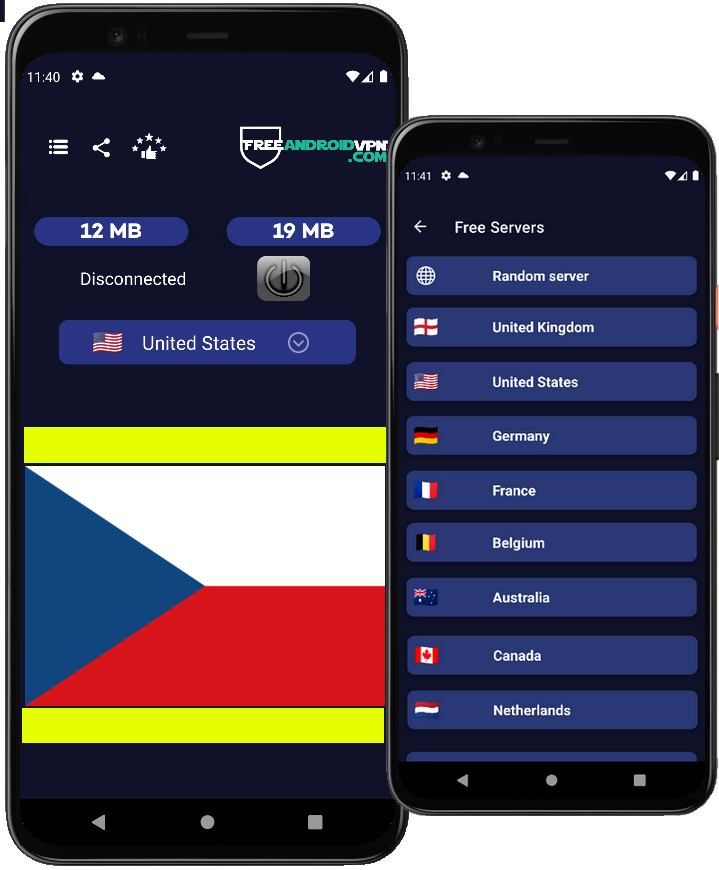 Free Czech Republic VPN for Android