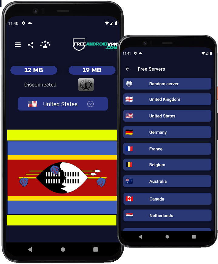 Free Eswatini VPN for Android
