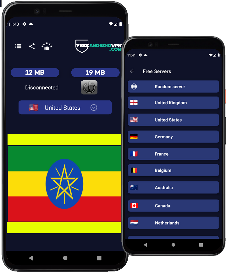 Free Ethiopia VPN for Android