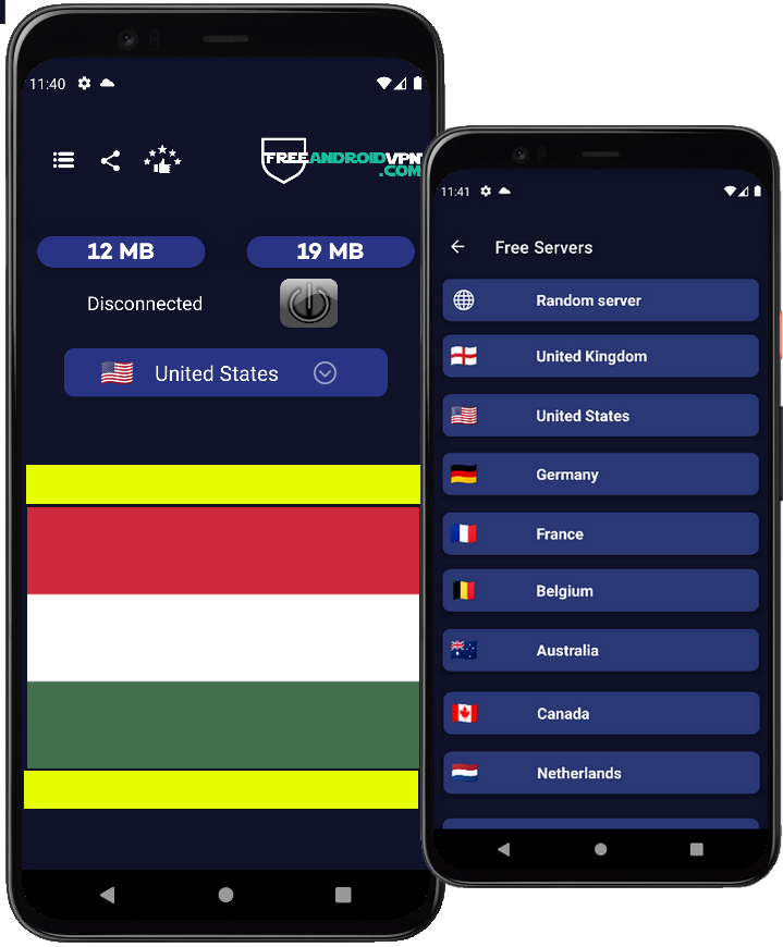 Free Hungary VPN for Android