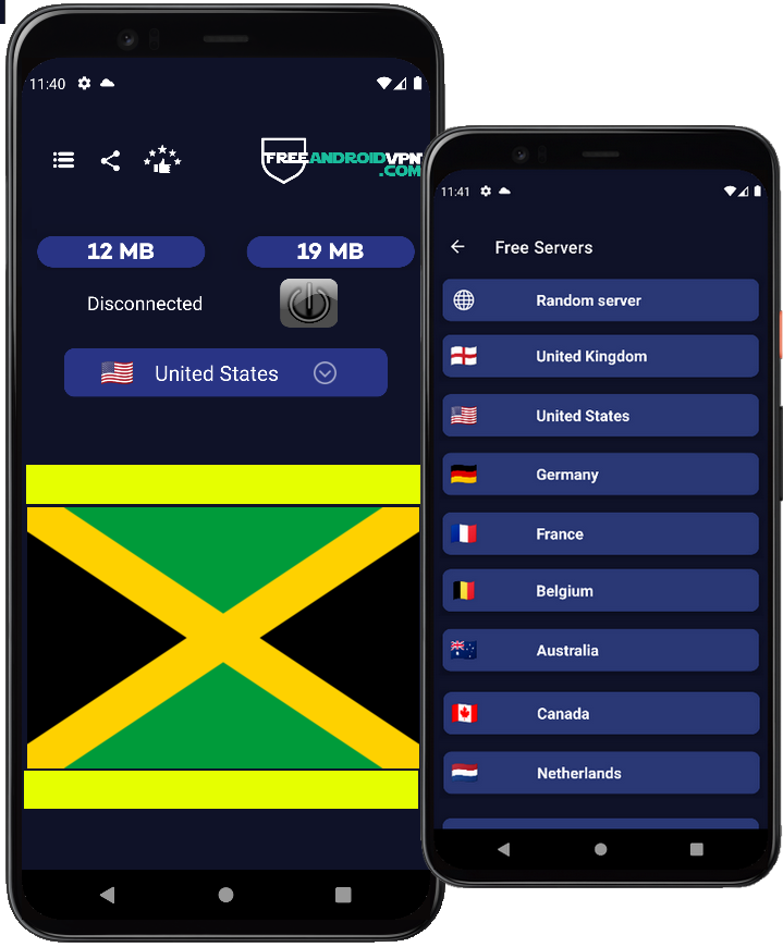 Free Jamaica VPN for Android