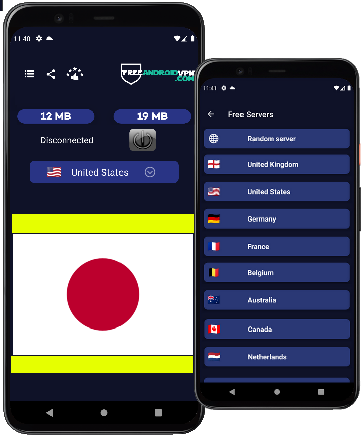 Free Japan VPN for Android