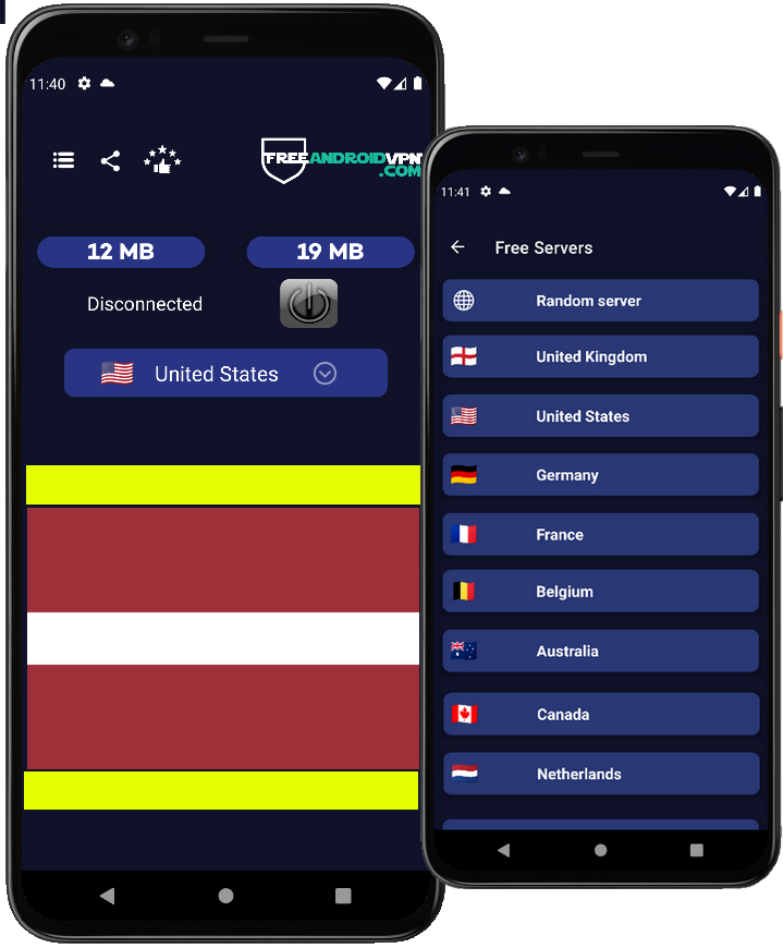 Free Latvia VPN for Android