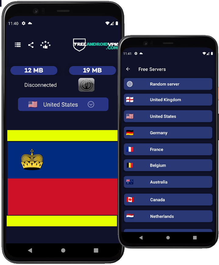 Free Liechtenstein VPN for Android