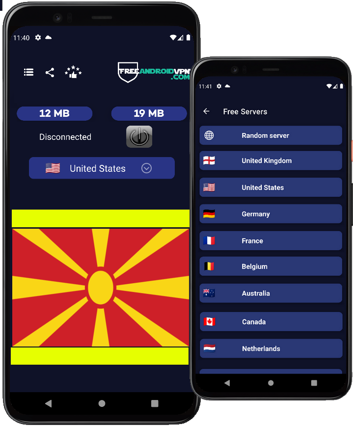 Free Macedonia VPN for Android