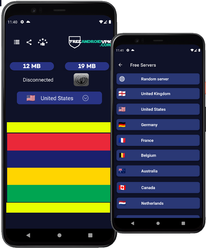 Free Mauritius VPN for Android