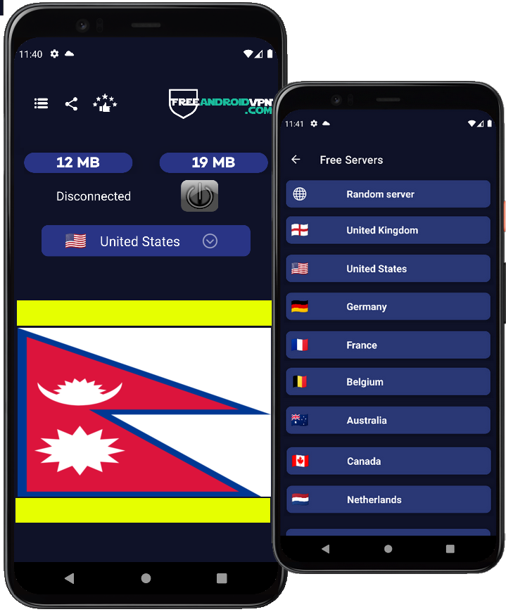 Free Nepal VPN for Android