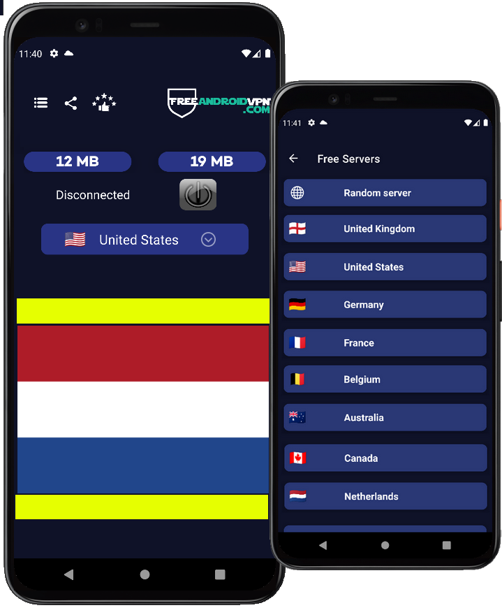 Free Netherlands VPN for Android