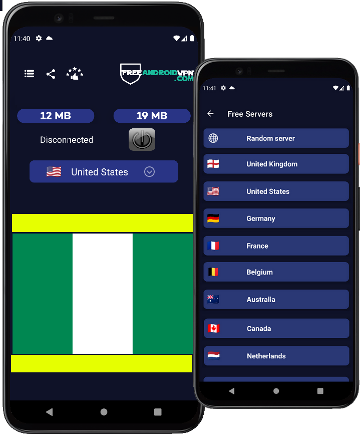 Free Nigeria VPN for Android