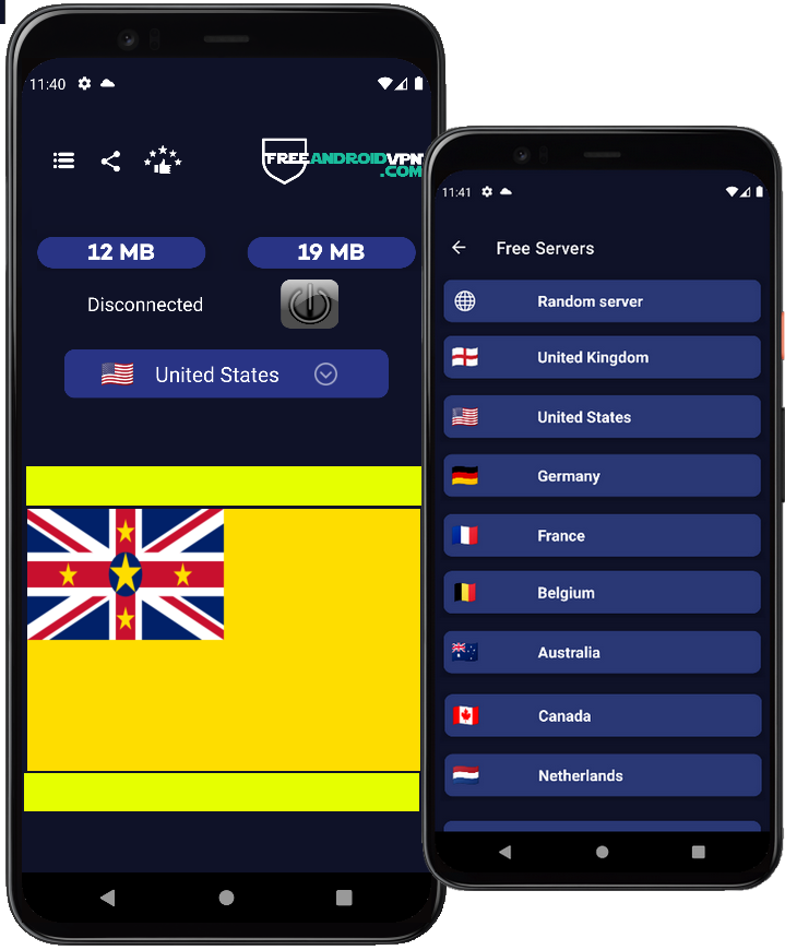 Free Niue VPN for Android