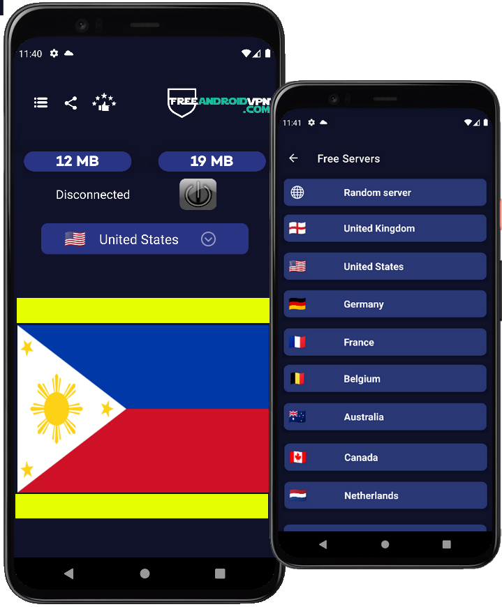 Free Philippines VPN for Android