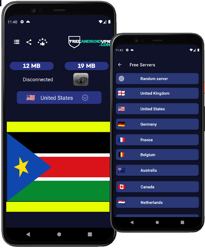 Free South Sudan VPN for Android