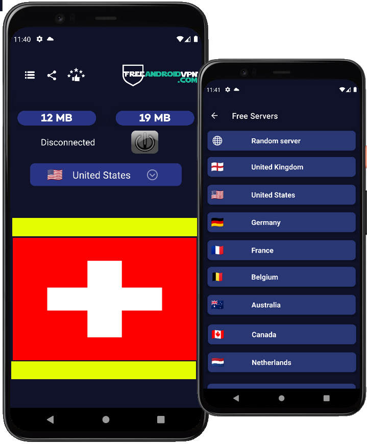 Free Switzerland VPN for Android