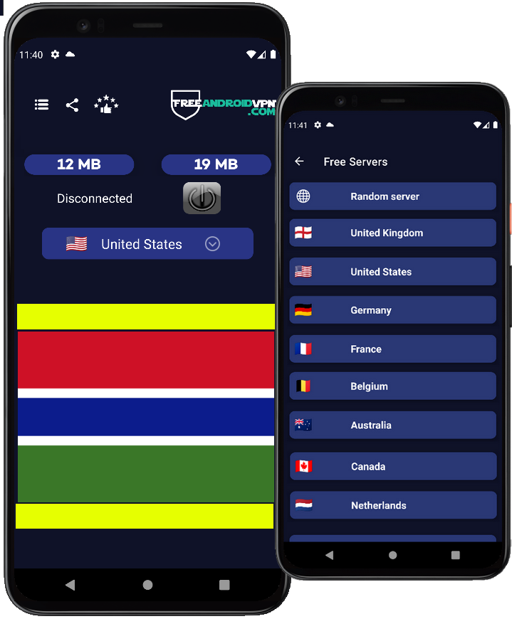 Free The Gambia VPN for Android
