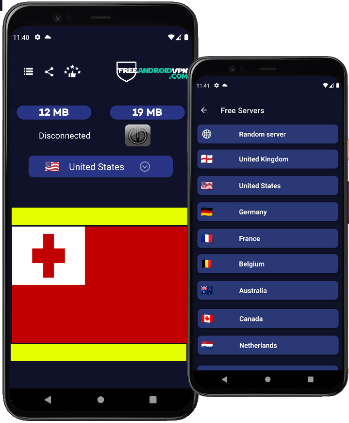 Free Tonga VPN for Android