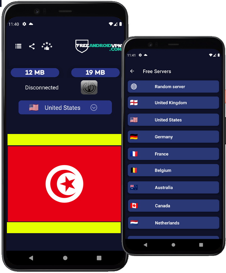 Free Tunisia VPN for Android