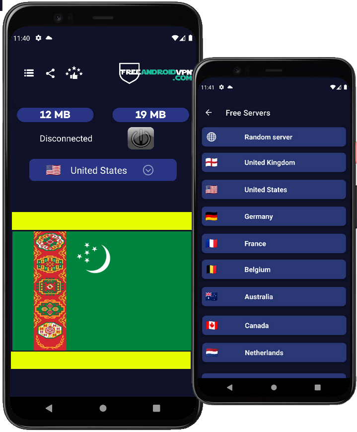 Free Turkmenistan VPN for Android