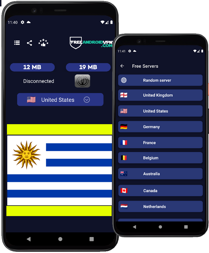 Free Uruguay VPN for Android