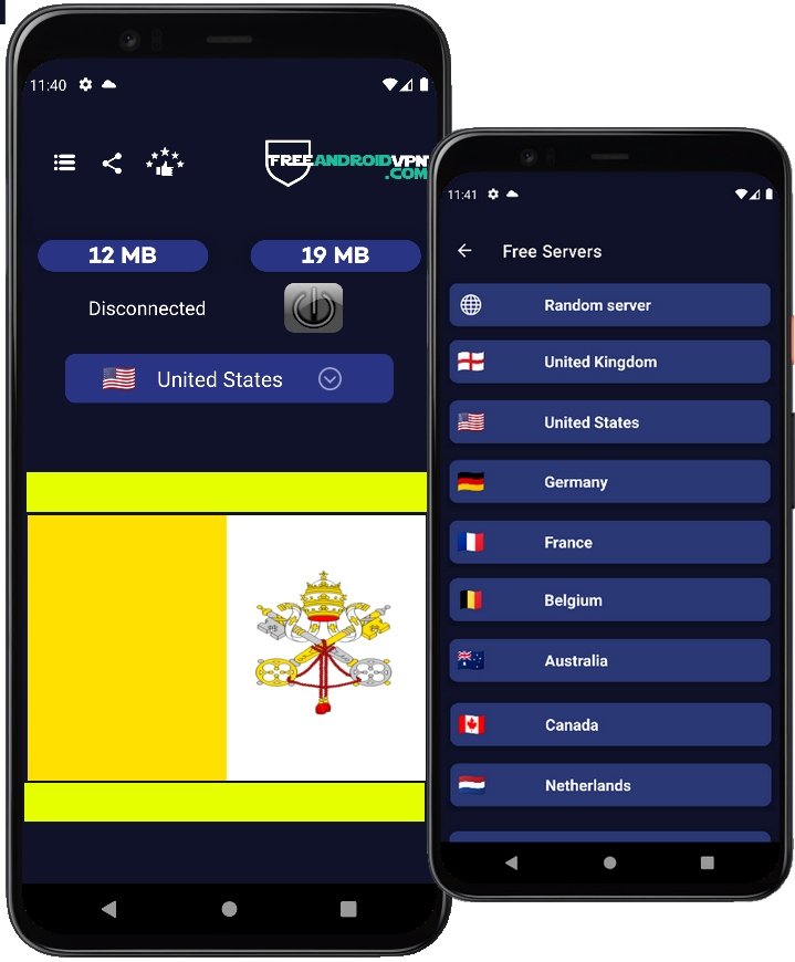 Free Vatican City VPN for Android