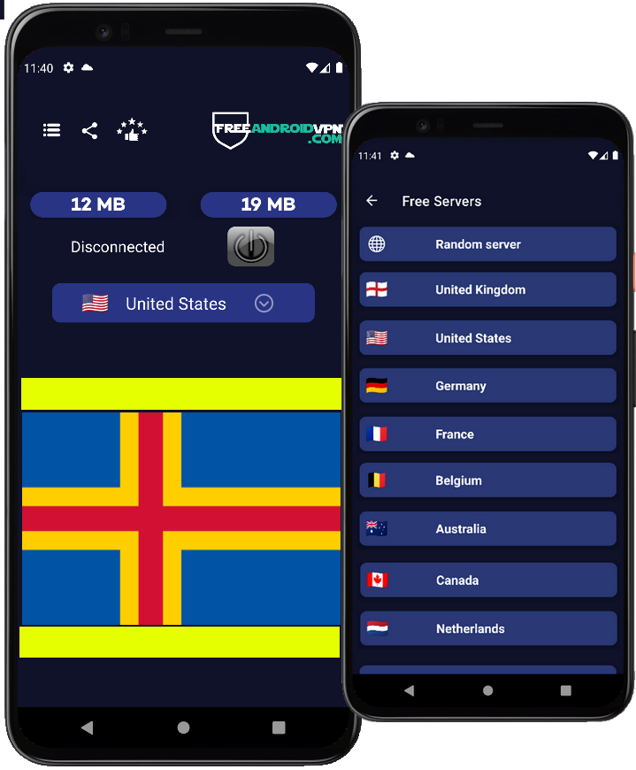 Free Åland VPN for Android
